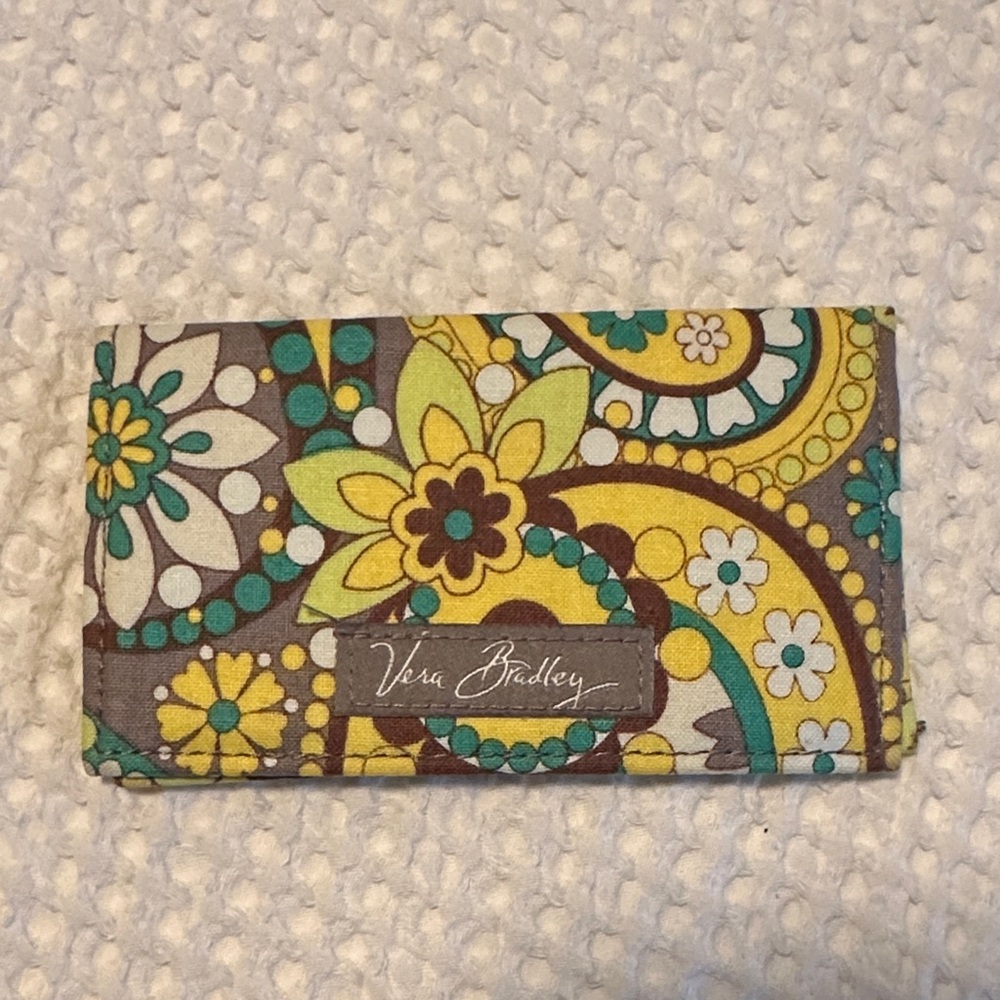 Vera Bradley Paisley Floral Card Holder